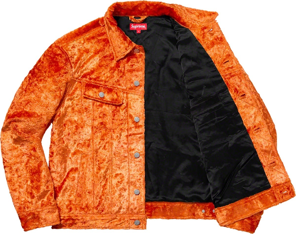 Fuzzy Pile Trucker Jacket view 11